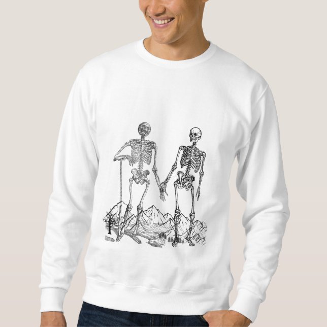 Skeleton Art Sweatshirt (Front)