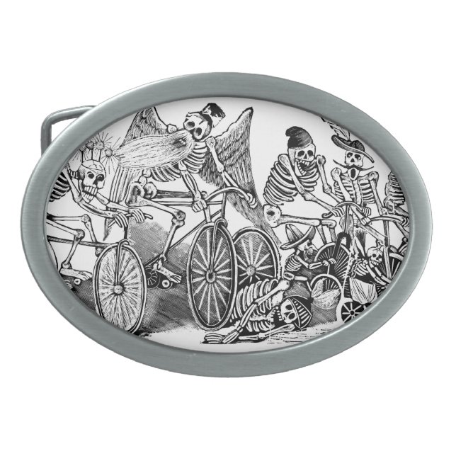 Skeleton Belt Buckle (Front)