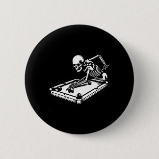 Skeleton Billiards Halloween Pool Snooker Billiard Button