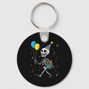 Skeleton Birthday Halloween Costume Boys Teens Gir Keychain
