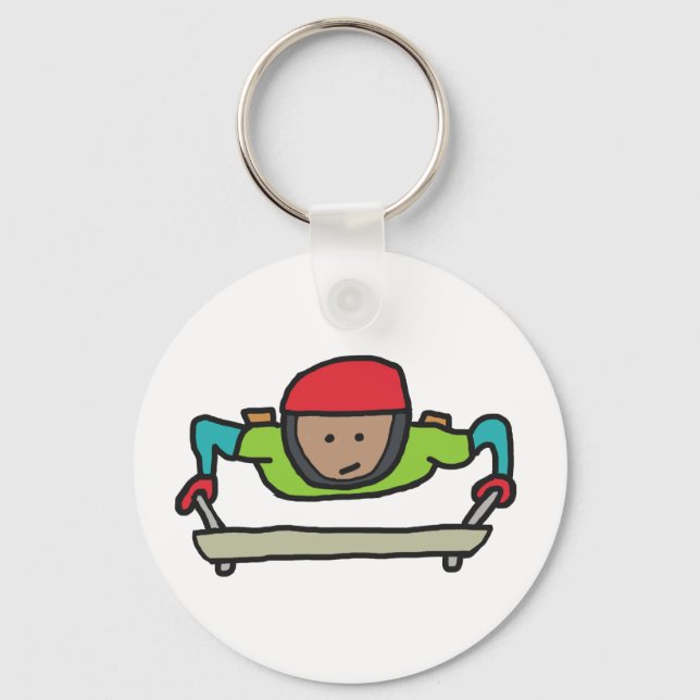 Skeleton Bob Keychain (Front)