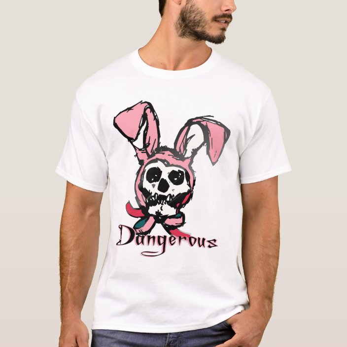 Skeleton Bunny Shirt | Zazzle.com
