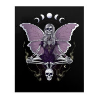 Skeleton Butterfly Goth
