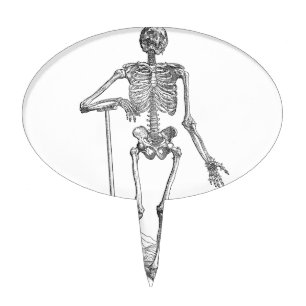 Skeleton Cake Topper