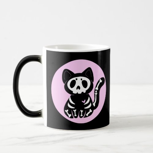 Skeleton Cat mug