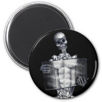 Skeleton Chest Xray Magnet