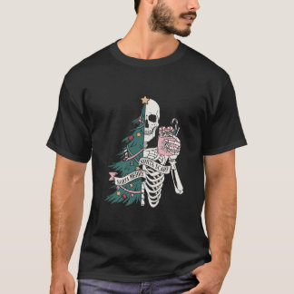 skeleton christmas tree T-Shirt