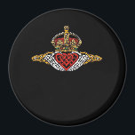 Skeleton Claddagh Color Magnet<br><div class="desc">A skeleton Claddagh design with color. Romantic,  gothic,  and traditional.</div>