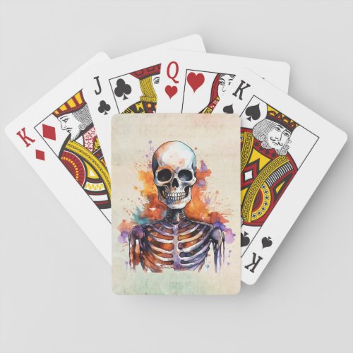 Skeleton Classic Playing Cards