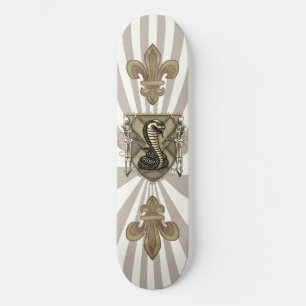 Skeleton Cobra Shield Skateboard