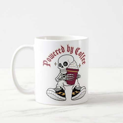 Skeleton Coffee Addict Mug
