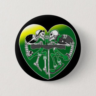 skeleton couple button