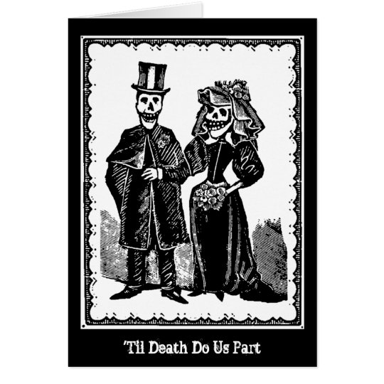 Skeleton Couple - Card (Customize)