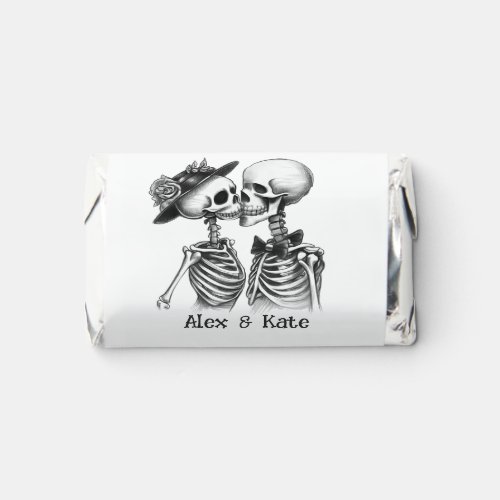 Skeleton Couple Hersheys Miniatures