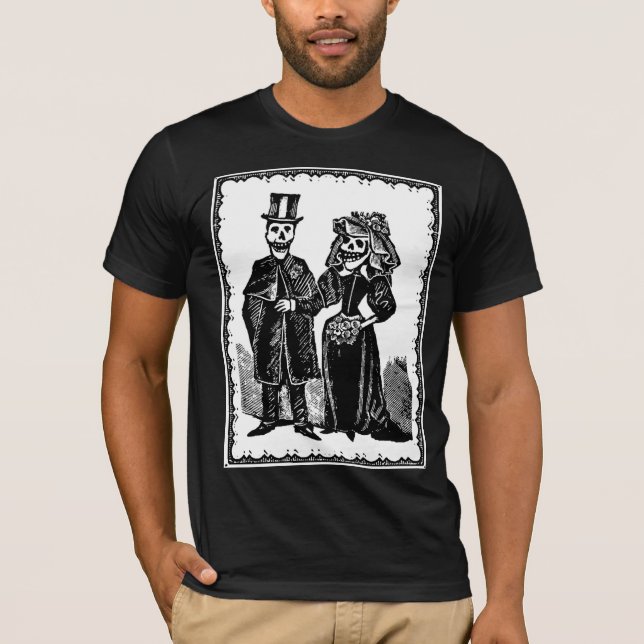 Skeleton Couple - Shirt (Customize) (Front)