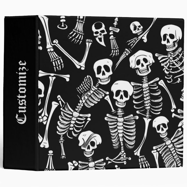 Skeleton Crew 3 Ring Binder (Front/Spine)