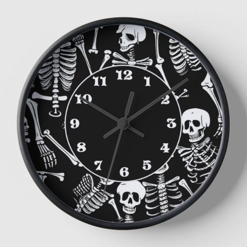 Skeleton Crew Clock