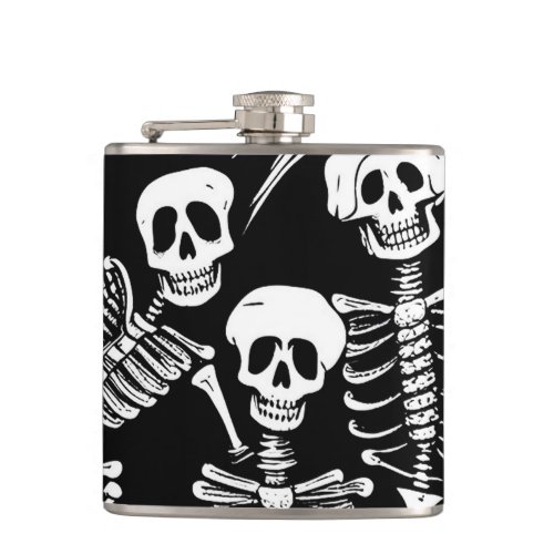 Skeleton Crew Flask