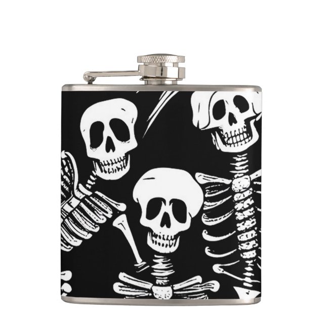 Skeleton Crew Flask (Front)