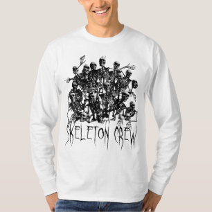 Skeleton crew (light)T-shirts T-Shirt