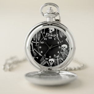 Skeleton Crew Pocket Watch
