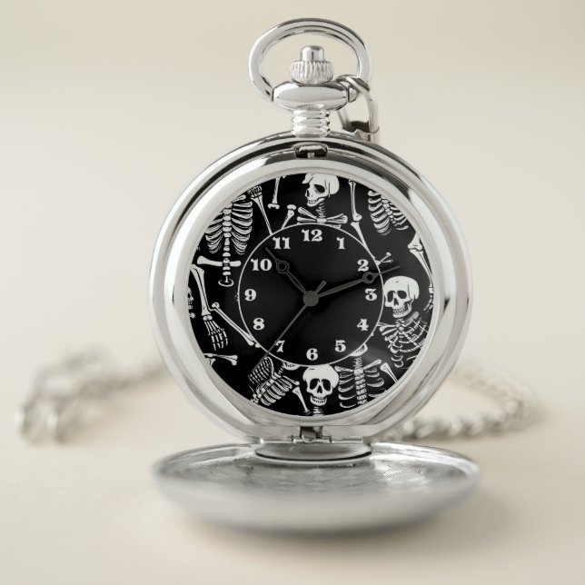 Skeleton Crew Pocket Watch (Inside)