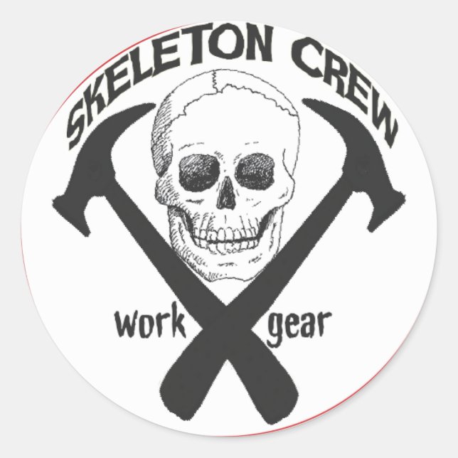 Skeleton Crew Stickers (Front)