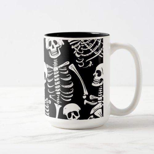 Skeleton Crew Two_Tone Coffee Mug