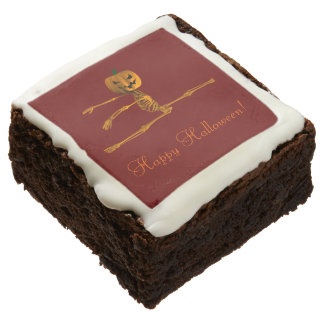 Skeleton Dancer Chocolate Brownie