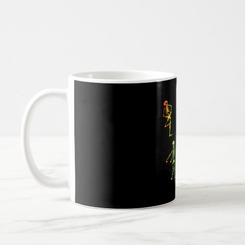 skeleton  Dancing Skeleton Halloween  Dancing  Coffee Mug