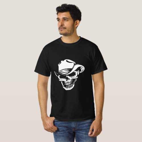 Skeleton Design T_Shirt