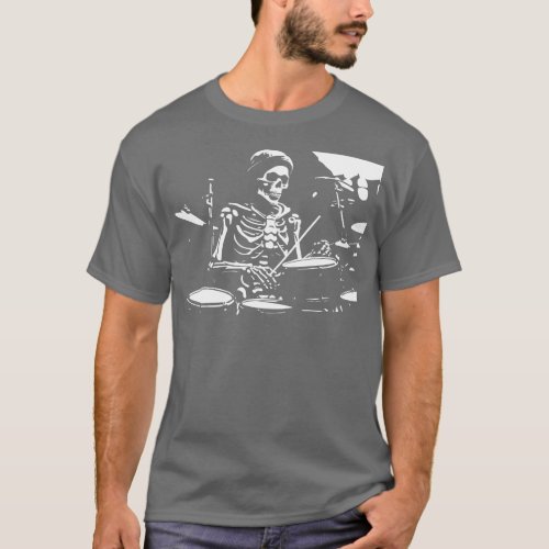 skeleton drummer 1 T_Shirt