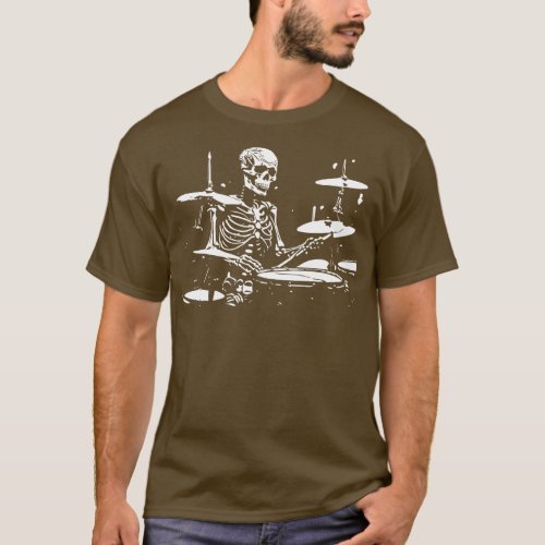 skeleton drummer T_Shirt