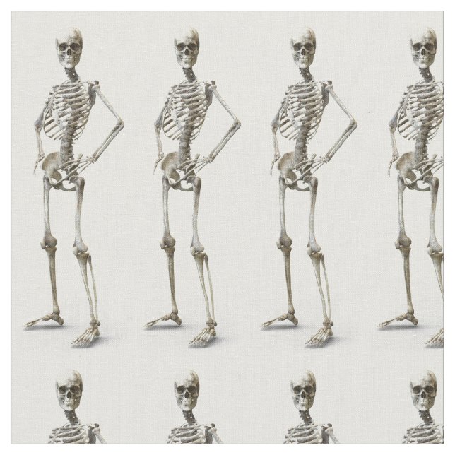 Skeleton Fabric (Close Up)