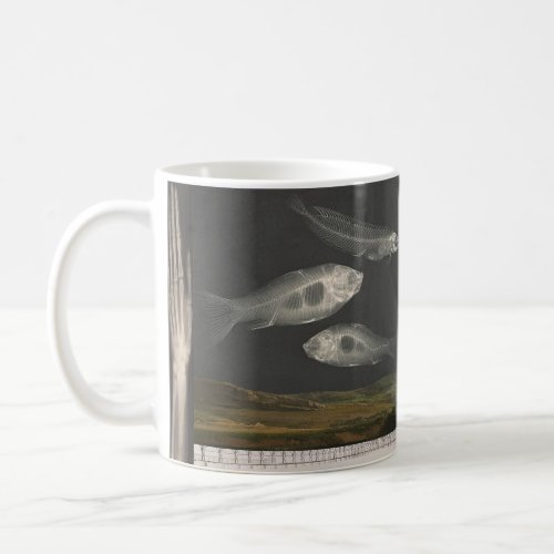 Skeleton Fish Coffee Mug