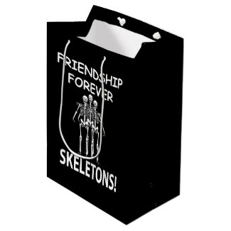Skeleton Friendship Forever Halloween Skeleton