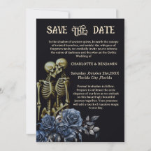 Skeleton Gothic Wedding