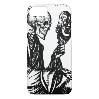 Skeleton Grim Reaper With A Mask iPhone 7 Case