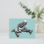 Skeleton Guitarist Jump (Standing Front)