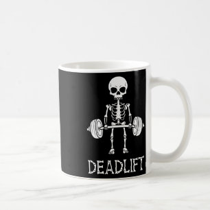 Skeleton Gym Weight Lifting Workout Fitness  Coffee Mug