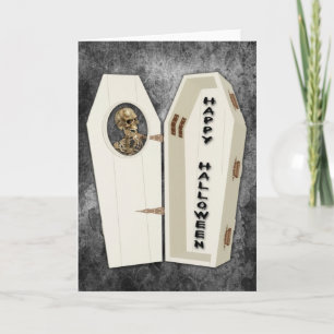 Skeleton Halloween Card