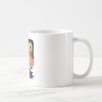 Skeleton Halloween Horror Costume Disc Golf Player Coffee Mug