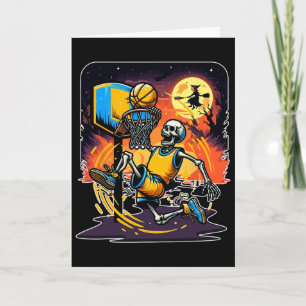 Skeleton Halloween Horror Costume Sketll Player Lo Card