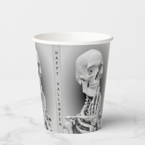 Skeleton Halloween Paper Cups