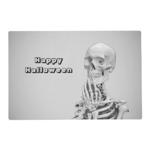 Skeleton Halloween Placemat