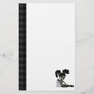 Skeleton Halloween Stationary Stationery