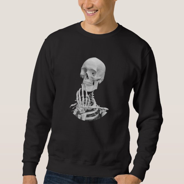 Skeleton Halloween Sweatshirt (Front)