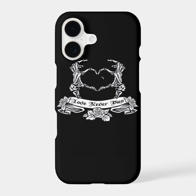 Skeleton Hand Design  Iphone Case (Back)