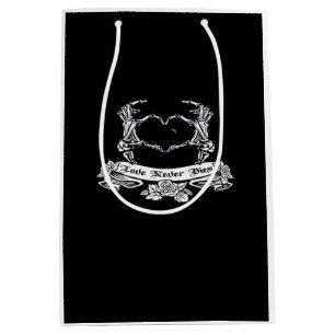 Skeleton Hand Design Medium Gift Bag