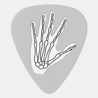 Skeleton hand guitar picks